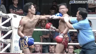 Muay Thai - Petdam vs Suakim (เพชรดำ vs เสือคิม), Rajadamnern Stadium, Bangkok, 1.11.17.