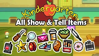 Kindergarten - All Show & Tell Items