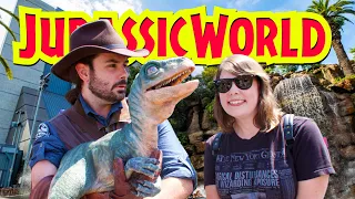We Met Real Dinosaurs in Jurassic World!