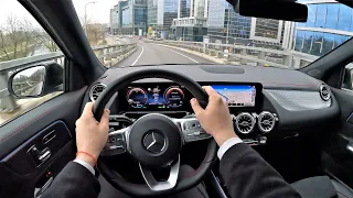 2022 Mercedes Benz EQA 250 EV 190HP - POV Test Drive - Lithuania car of the Year 2022 participant