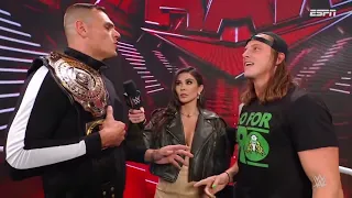 Matt Riddle y Gunther en BackStage - WWE RAW 29 de Mayo 2023 Español Latino