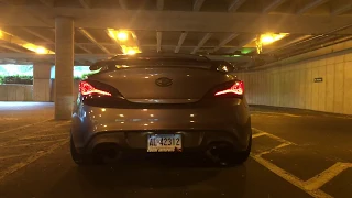 BK2 GENESIS 3.8 EXHAUST SOUND!!!