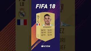 Theo Hernández - FIFA Evolution (FIFA 17 - FIFA 22)