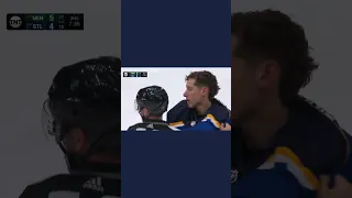 Jordan Binnington almost provoked a goalie fight!