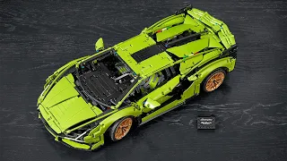 How The LEGO Technic Lamborghini Sián FKP 37 was recreated