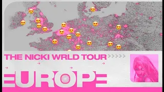 Nicki Minaj - Did It On'em, Beez In The Trap & Rake it Up (NICKI WRLD TOUR) Studio Live Version