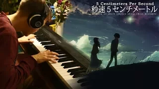 5 Centimeters Per Second - End Theme (Piano Solo)