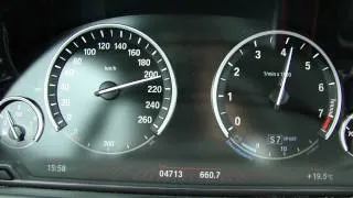 New BMW 650i Cabrio F12 (2011) 0-260 km/h Acceleration (V-max)