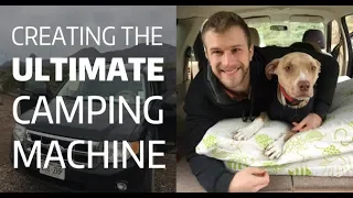 How to Build a Sleeping Platform in an SUV - Ford Escape Built into the Ultimate Camping Machine