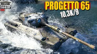 Progetto 65: Damage dealt 10320, destroyed enemy vehicles 9