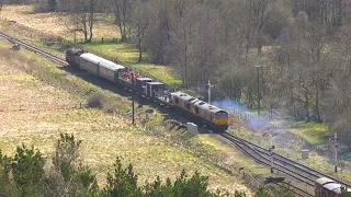 Mission Impossible 7 'Dead Reckoning' filming on the North Yorkshire Moors Railway at Levisham