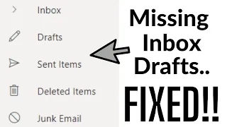 Missing Folder Pane / Inbox Fields in Outlook - FIXED!!