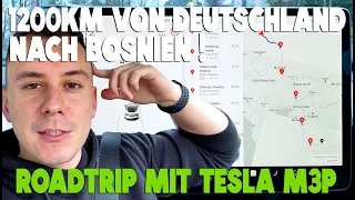 Elektrischer Abenteuerurlaub: Mein erster Roadtrip im TESLA MODEL 3 - Von DE nach Bosnien 🙆‍♂️