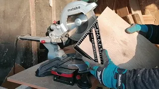 metabo kgs 254 m cutting test