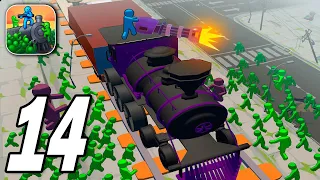 Train Defense Zombie Survival Gameplay Walkthrough Part 1 Levels 161-170