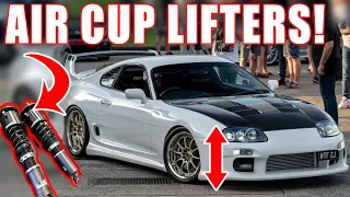 Is this the best of both worlds? Coilovers with adjustable ride height on the fly! Stanceparts cups.