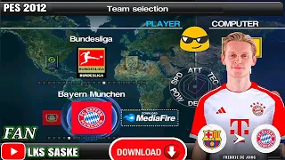 🔴 BAYERN - winning eleven 2012 mod 24 | pes 2012 mod 24 Android Gameplay offline (Android,iOS)