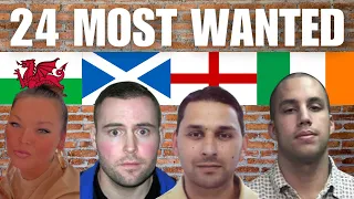 UK & Ireland MOST WANTED Criminals | Crime Countdown