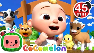 Old MacDonald (Baby Animal Version) | CoComelon JJ's Animal Time | Animal Songs for Kids