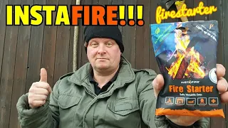 ✔ INSTAFIRE! Der Öko  Wunderzunder aus der Tüte! ☆ Survival Firestarter ☆ Feuerstarter