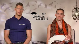 Tom Hopper and Robert Sheehan Talk 'Umbrella Academy' S3