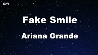 fake smile - Ariana Grande Karaoke 【No Guide Melody】 Instrumental