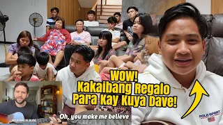 Yes! Kakaibang Regalo Ni Dave Sa Birthday Niya Heto Na! | Tyler Edwards Original Song For Kuya Dave