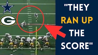 The MOST CONTROVERSIAL FIELD GOAL in Dallas Cowboys HISTORY | Packers @ Cowboys (1996)