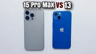 Iphone 15 Pro Max vs Iphone 13 Speed Test