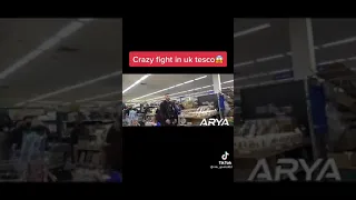 Crazy Fight in UK Tesco! Must Watch