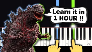 Shin Godzilla OST - Who Will Know - EASY Piano tutorial