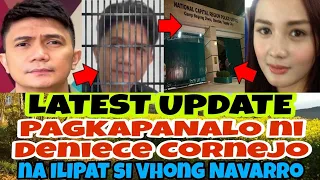 LATEST UPDATE! PAGKAPANALO ni Deniece Cornejo na ILIPAT sa TAGUIG CITY JAIL si Vhong Navarro.