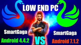 Smartgaga Android 4.4.2 Vs Android 7.1.2 Which is The Best Version ? Smart Gaga || Low End Pc/Laptop