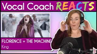 Vocal Coach reacts to Florence and The Machine - King