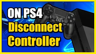 How to Disconnect PS4 Controller From PS4 Console (Forget & Deregister)
