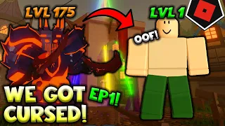 DUNGEON QUEST NOOB TO PRO EP1- WE GOT CURSED! | Roblox Dungeon Quest