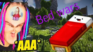 Жека играет в BED WARS.    (Нарезка со стрима ShadowPriestok )