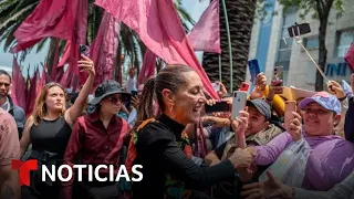 Último día de actos de campaña para los aspirantes a la presidencia de México | Noticias Telemundo