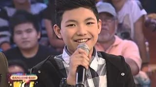 Darren sings Tell The World Of His Love on GGV