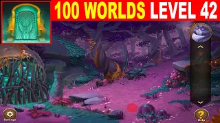 100 Worlds LEVEL 42 Walkthrough - Escape Room Game 100 Worlds Guide