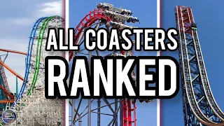 Six Flags Magic Mountain All Coasters Ranked! (2022)