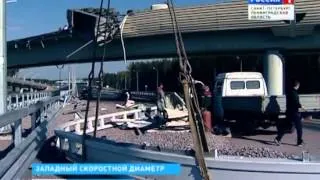 Каменный дождь над Кольцевой автодорогой (13 сентября 2013 года)