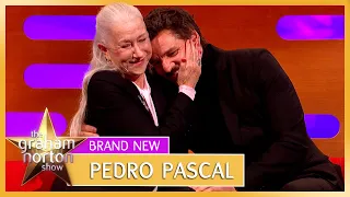 Pedro Pascal Swerves A Kiss From Dame Helen Mirren | The Graham Norton Show