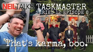 Taskmaster Reaction Series 12 - Episode 8 - Ring (or Not) / New Sports / Upside-down Face / Poppers