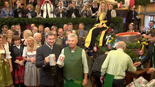 O´zapft is! – OB Dieter Reiter eröffnet das Münchner Oktoberfest 2022