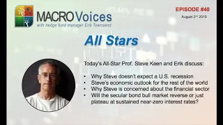 All-Stars #40 Prof. Steve Keen: Why Steve does NOT see a U.S. recession on the horizon