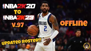 NBA 2K20 TO NBA 2K23 UPDATED ROSTER v.97 on android mobile | Gameplay