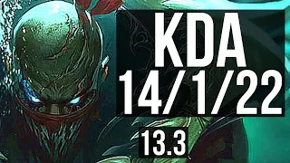 PYKE & Samira vs ASHE & Jhin (SUP) | Rank 2, Rank 1 Pyke, 14/1/22, Legendary | KR Challenger | 13.3