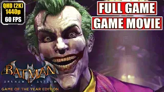 Batman Arkham Asylum Gameplay Walkthrough [Full Game Movie - All Cutscenes Longplay] No Commentary