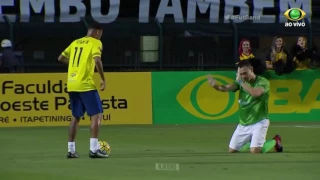 Neymar dá drible ESPETACULAR no Fred do Desimpedidos!